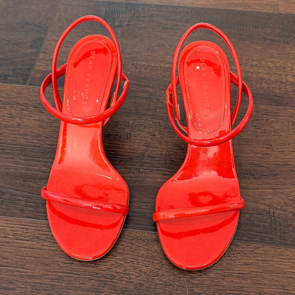 Dear Frances Bold Red Heels